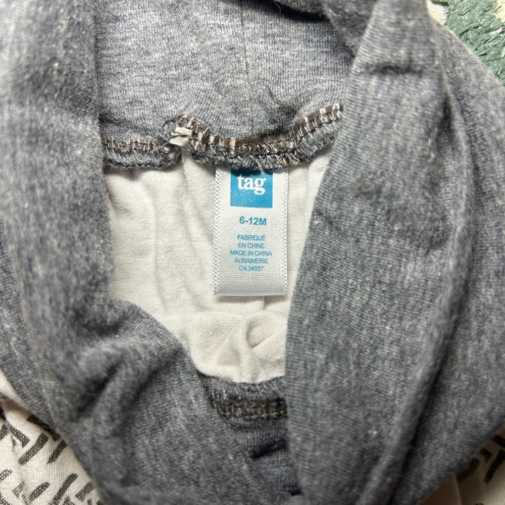 Tag Gray and White Baby Pants - Picture 4 of 6